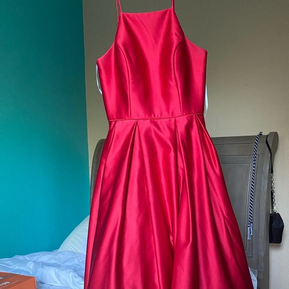 • red ball gown dress • - Picture 2 of 4